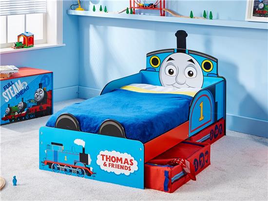 Details Zu Kinderbett 70x140cm Thomas Friends Ii Bett Thomas Und Freunde Mit Schubboxen