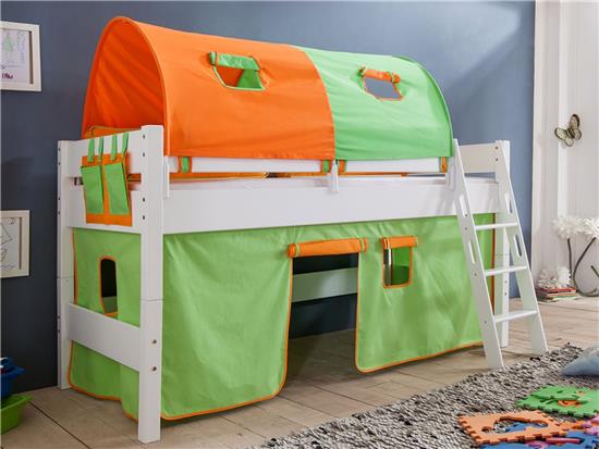 Vorhang Für 3 Seiten Stoff Für Hochbett Spielbett